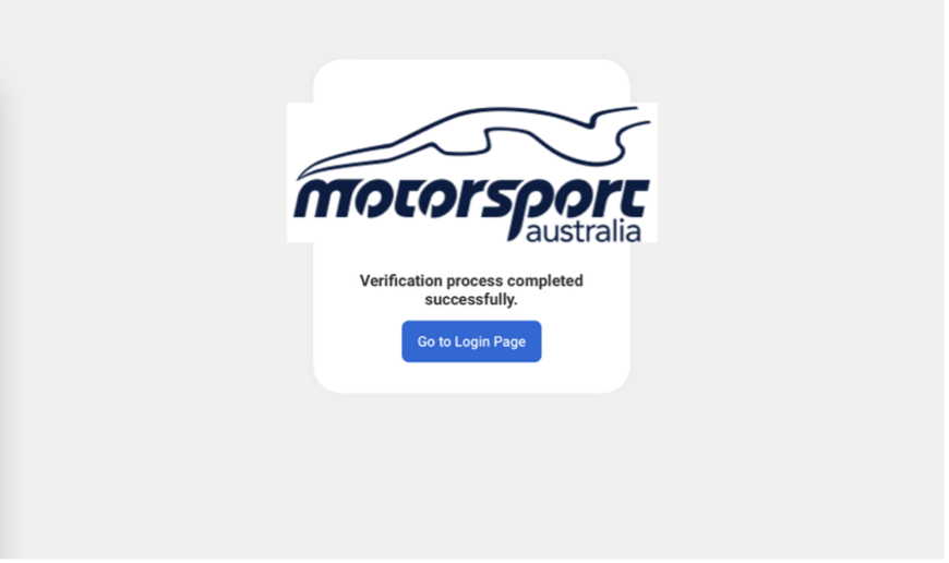 Post Sign-up screen